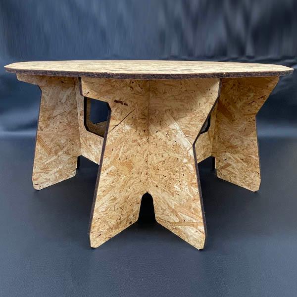 ☆新発売☆簡単組立オクタゴン・テーブル アウトドアテーブル ロー