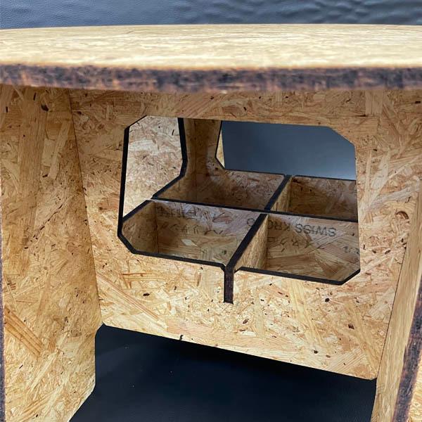 ☆新発売☆簡単組立オクタゴン・テーブル アウトドアテーブル ロー