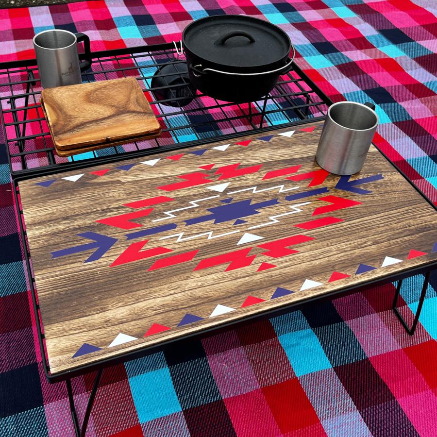 フィールドラック天板 オルテガ柄 オリジナル 天然木製天板 DIY 素材