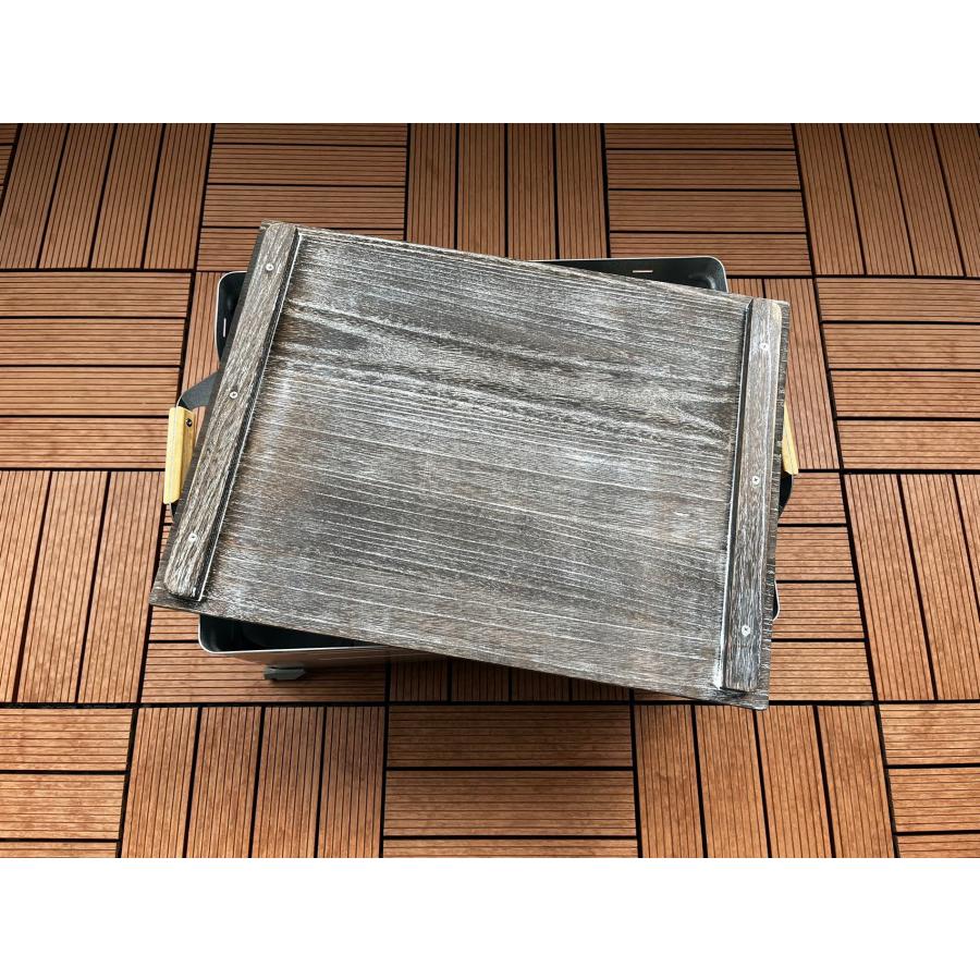 シェルフコンテナ天板 50用 スノーピーク snow peak オルテガ柄付き