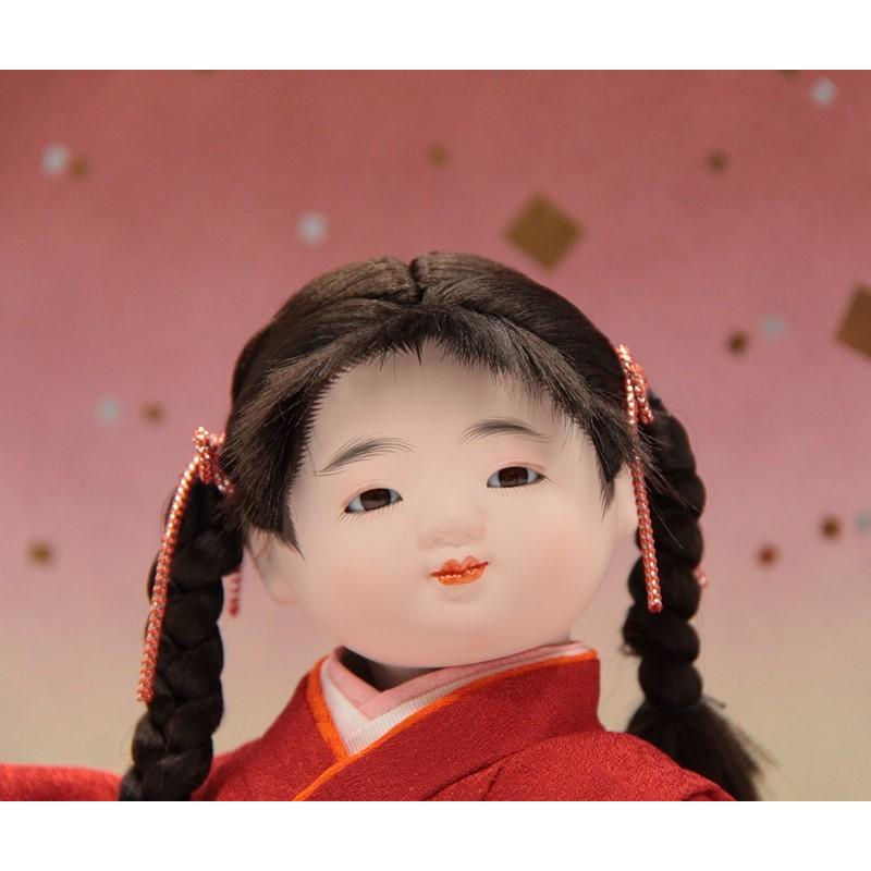 アウトレット品 雛人形ケース人形 9号 福鈴 童人形 日本人形 22a-ya