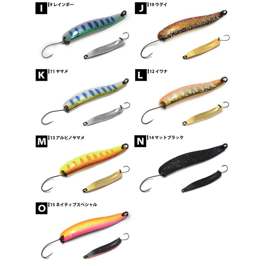 フォレスト MARSHAL渓 マーシャル渓 4.8g ルアー : サムライクラフト