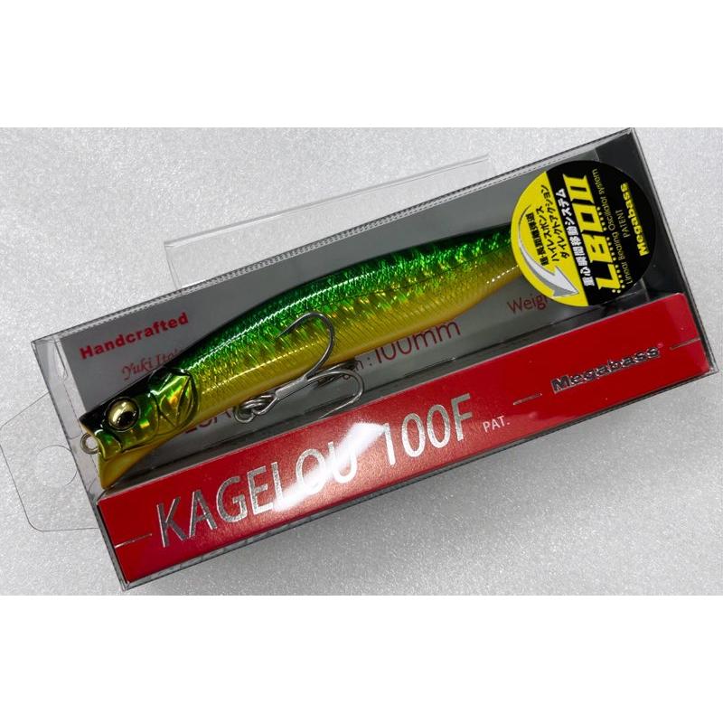 Megabass（メガバス） KAGELOU 100F カゲロウ100F GG GOLD LIME