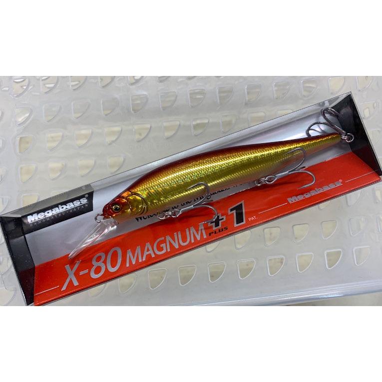 Megabass（メガバス） X-80 MAGNUM+1 GG AKAKIN : CURIOSITY Yahoo!店