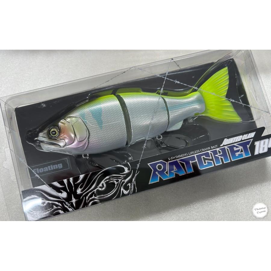 GAN CRAFT（ガンクラフト） 鮎邪 JOINTED CLAW RATCHET 184 ラチェット