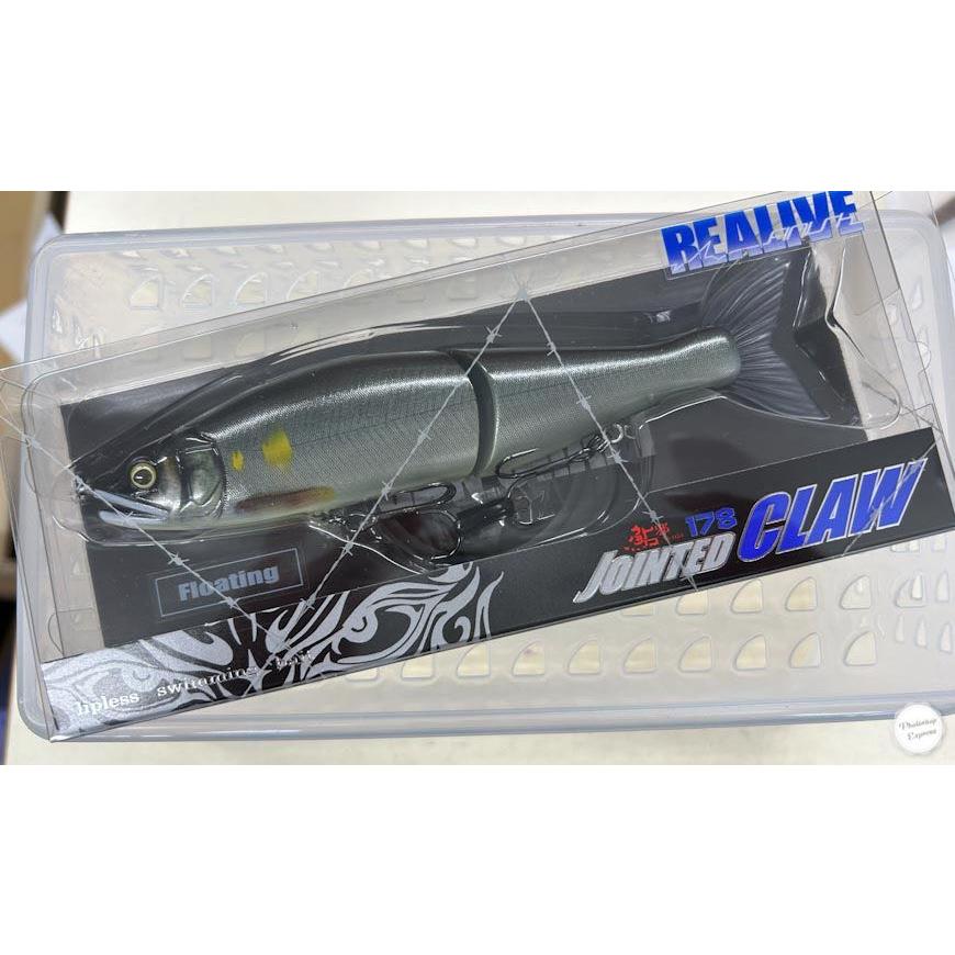鮎邪 GAN CRAFT ジョインテッドクロー178F ベリアルいぶし鮎[REALIVE