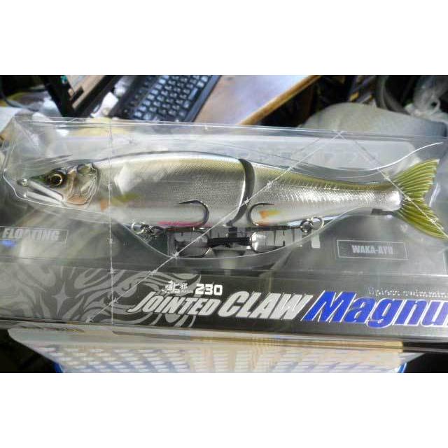 鮎邪 GAN CRAFT ジョインテッドクロー マグナム フローティング 若鮎