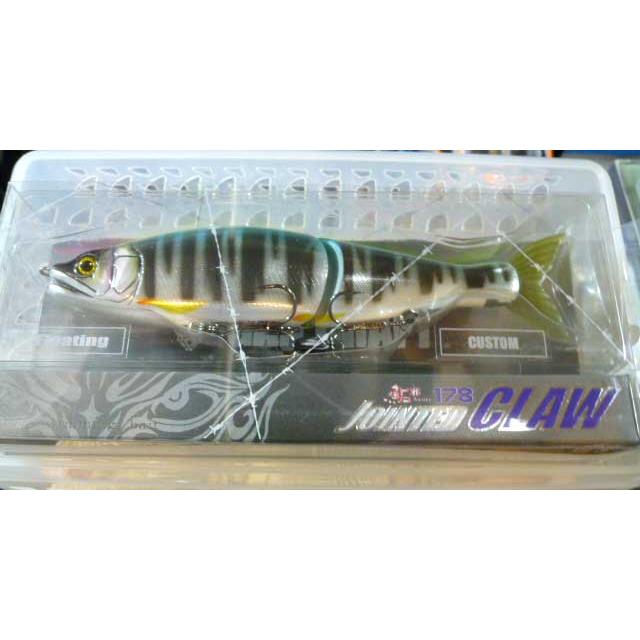 鮎邪 GAN CRAFT ジョインテッドクロー178F ヴィジブルシルバーシャッド