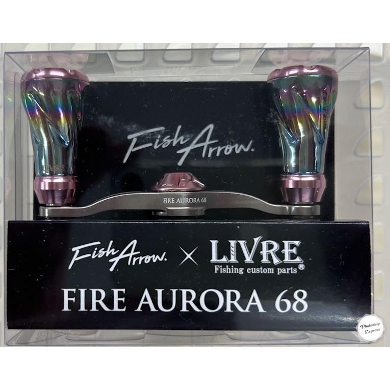 LIVRE Fish Arrow コラボモデル ファイヤーオーロラ68 フォルテ ピンク