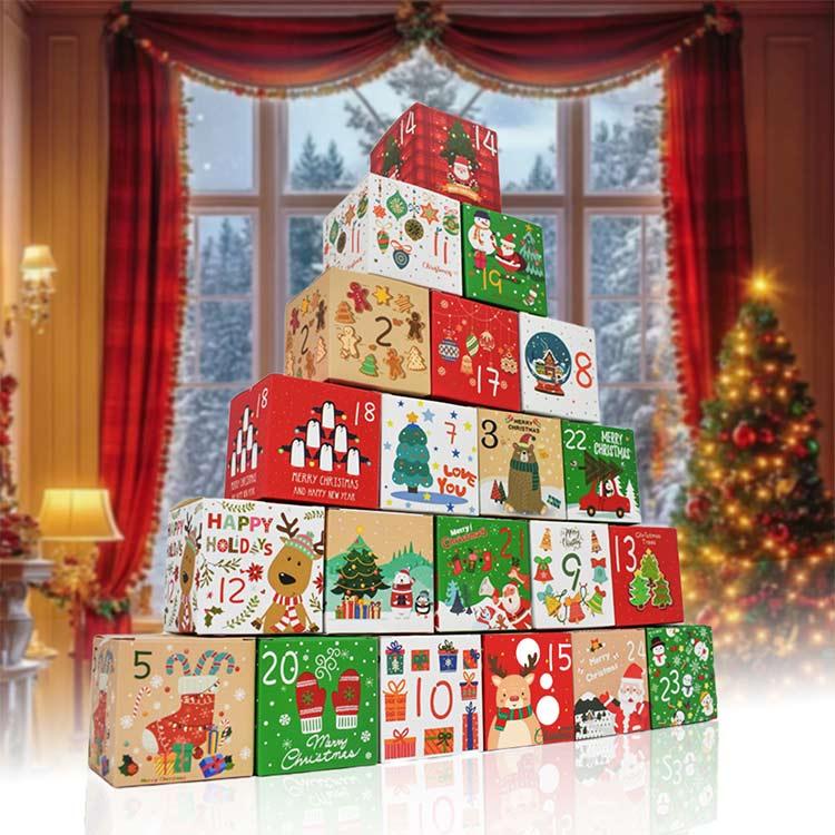 24個セット アドベントカレンダー 2026 クリスマス カウントダウン
