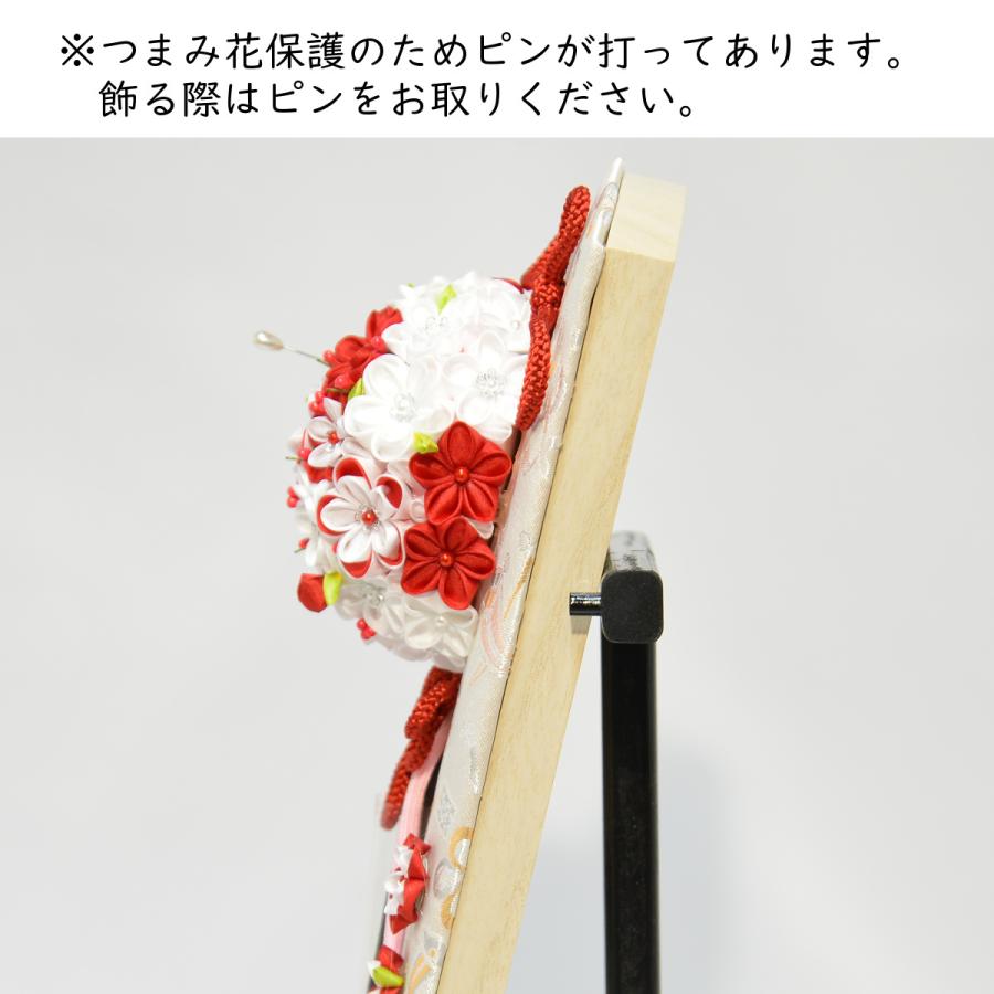 羽子板 お祝い 摩耶作 13号 久寿玉 梅苑 スタンド付 正月飾り 初正月