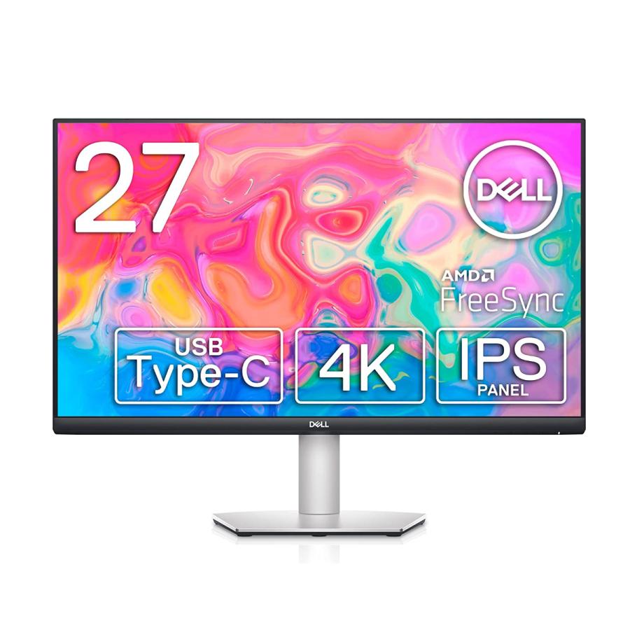 DELL（デル） Dell S2722QC 27インチ 4K モニター ディスプレイ IPS非