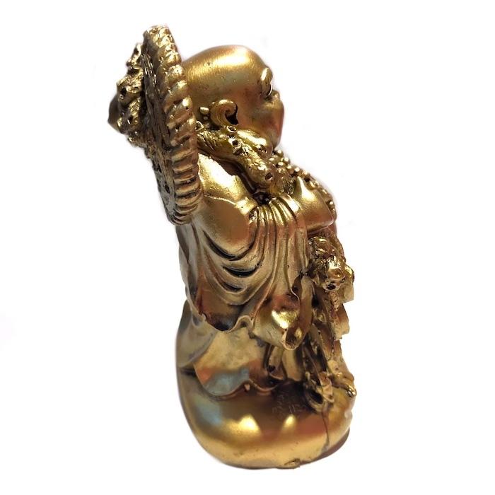 布袋尊 布袋さん 七福神 s21029-4 置き物 財運 金運 開運 商売繁盛