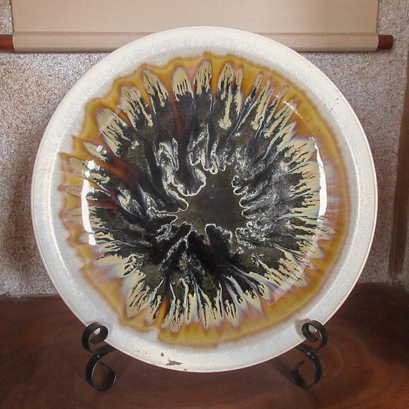 飾り皿 インテリア 骨董品 訳あり アンティーク 飾り用 観賞用 皿立て