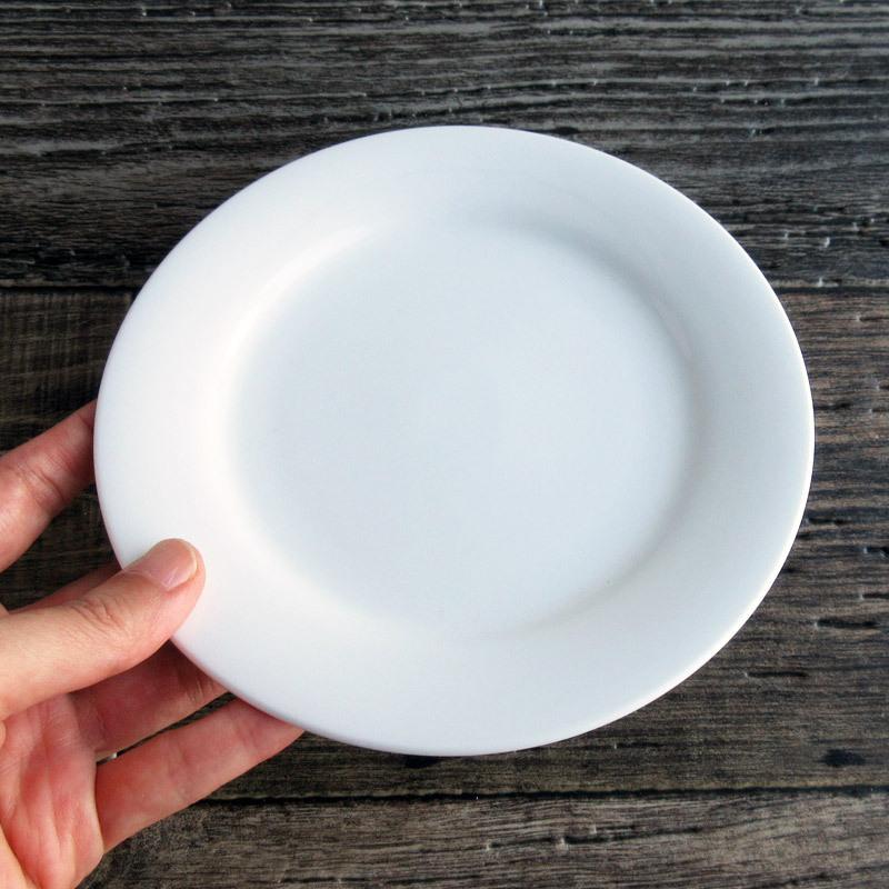 プレート 16.3cm 洋食器 丸いお皿 シンプル 使いやすい パン皿 ケーキ