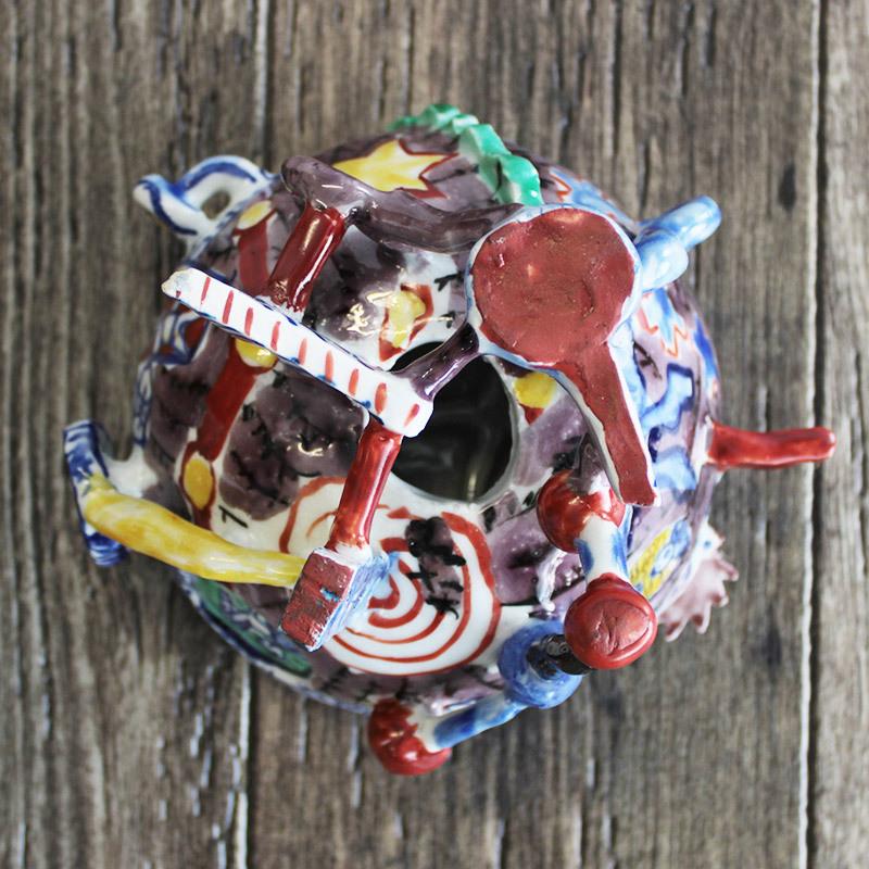 有賀正季 オブジェ 飾り物 鉢台 ユニバース スペース 岐阜県 瑞浪市