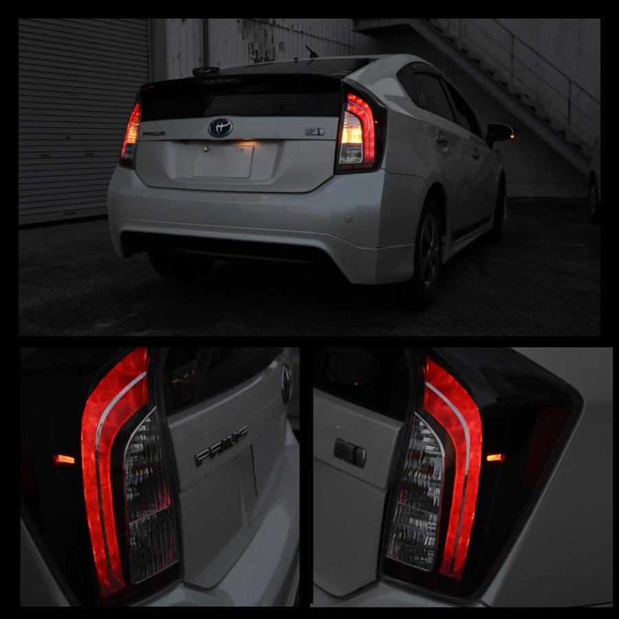 プリウス30系 前期 後期 USルック LEDテールランプ テールライト