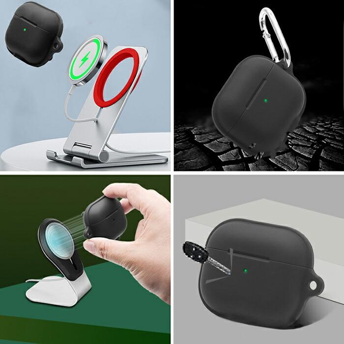 AirPods3 第三世代 ケース マグセーフ充電可能 ワイヤレス充電対応