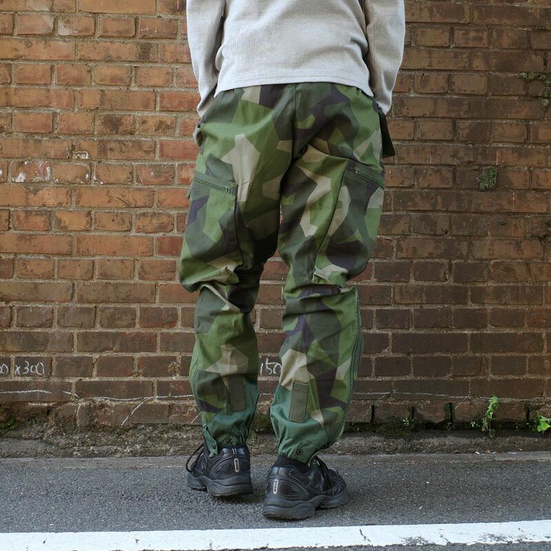 スウェーデン軍 M90 フィールドパンツ スプリンターカモ デッド