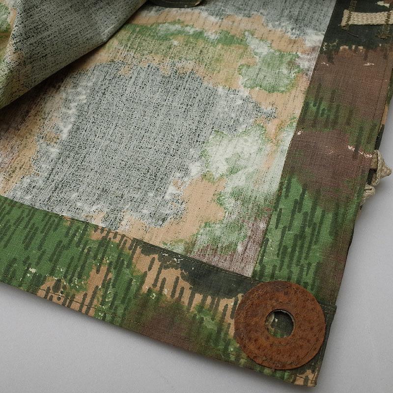 チェコ軍 50s テントシート クラウドカモ デッドストック EE900NN