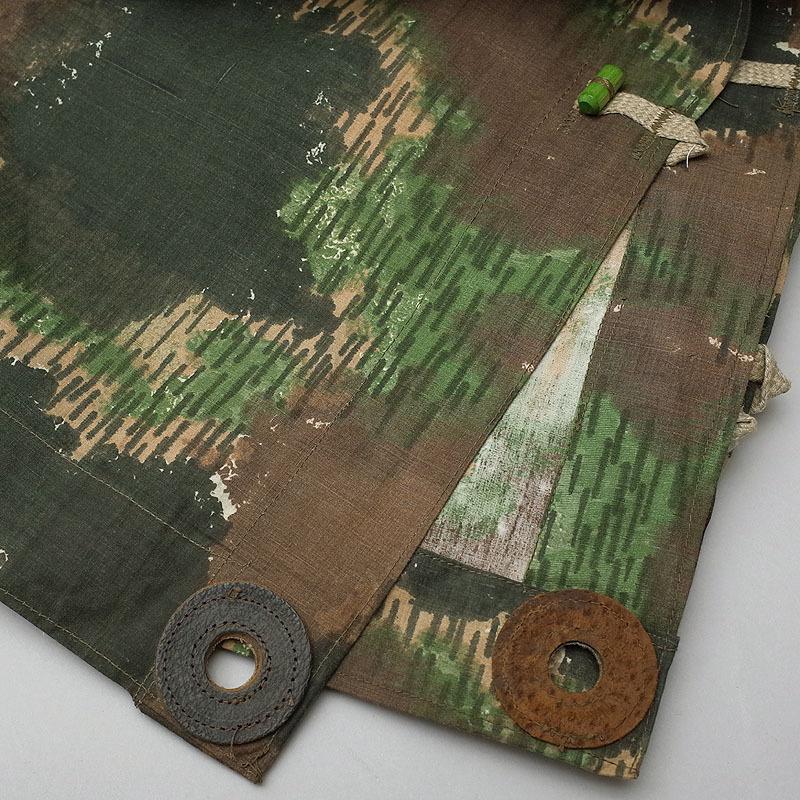 チェコ軍 50s テントシート クラウドカモ デッドストック EE900NN