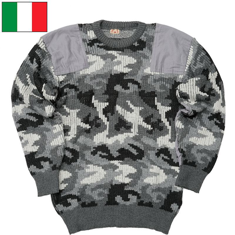 イタリア メトロポリタンセーター アーバンカモ デッドストック