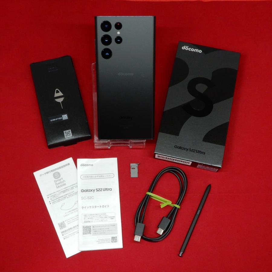 Galaxy S SAMSUNG S22 Ultra SC-52C 5G対応 docomo SIMフリー
