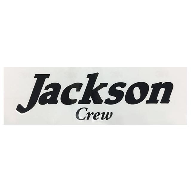 Jackson（ジャクソン） crew カッティングステッカー 大 400