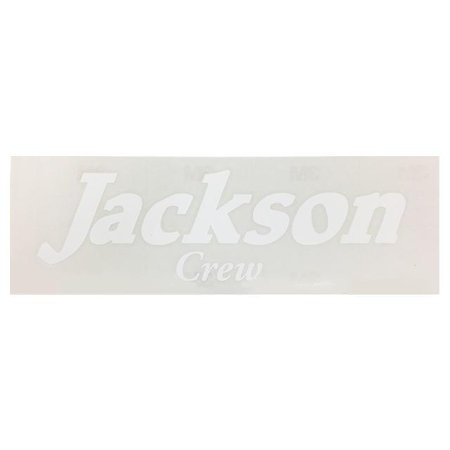 Jackson（ジャクソン） crew カッティングステッカー 大 400