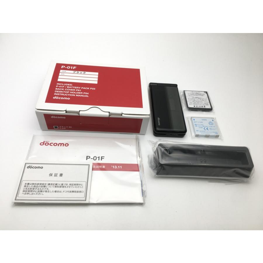 P-01F◇新品未使用◇FOMA ドコモガラケー docomo 送料520円 ブラック