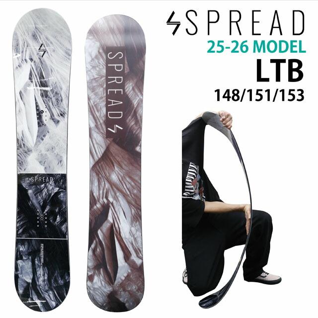 予約商品】SPREAD LTB 148-151-153-156cm 2025-26モデル スプレッド