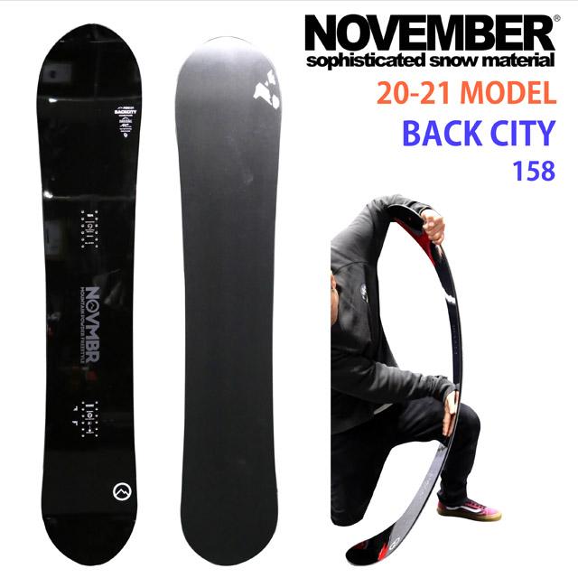 オリジナル解説】NOVEMBER BACKCITY 148-154-158cm ノーベンバー