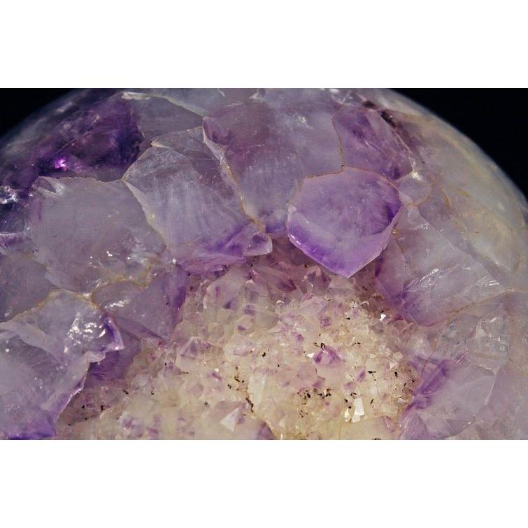 8.6Kg アメジスト笑口 丸玉 200mm 同梱不可 パワーストーン 天然石