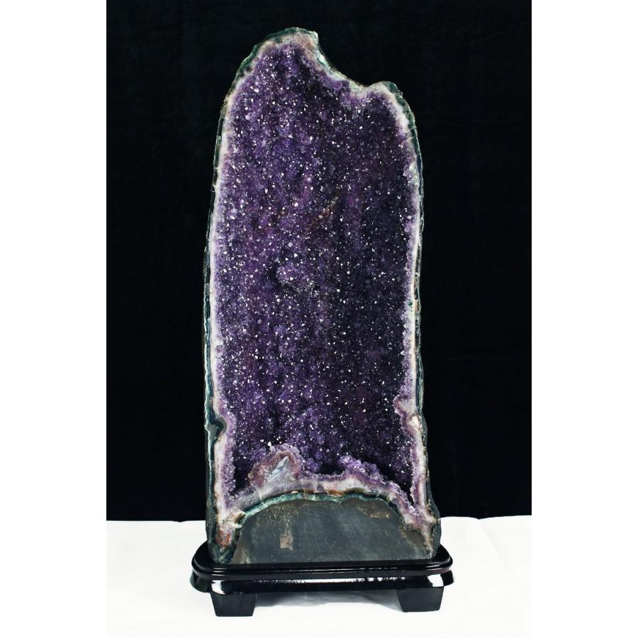 43.5Kg ブラジル産 アメジストドーム 同梱不可 (特大品) t611-8704