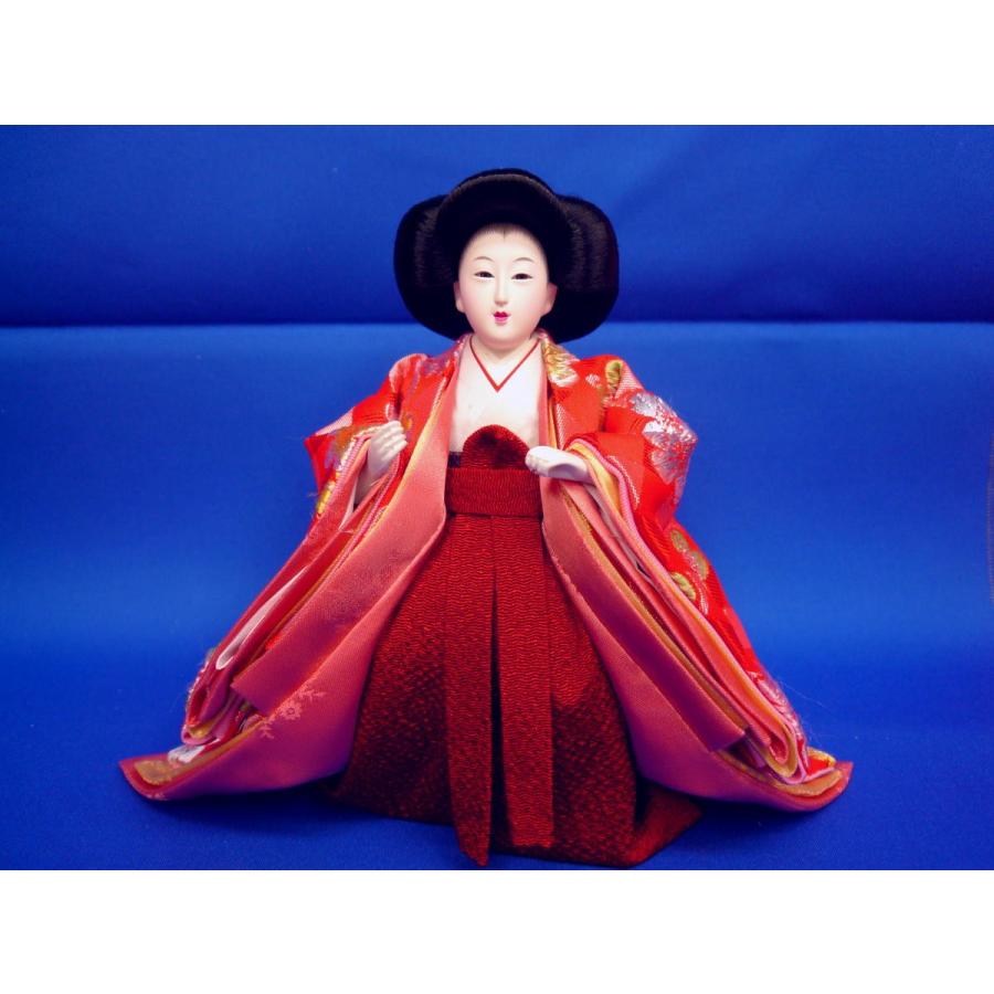 ひな人形3人官女単品☆小〜中の小サイズ☆q3c302 芥子 2101