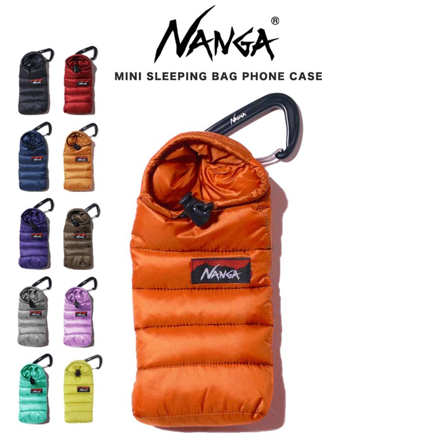 NANGA（ナンガ） MINI SLEEPING BAG PHONE CASE/ミニスリーピング
