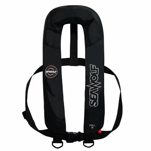 ライフジャケット 桜マーク タイプA 首掛け SW-J-F03-BK ブラック 黒