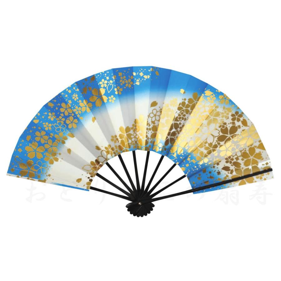舞扇子 桜柄 青 箱なし : おどり用品の扇寿 Yahoo!店 - 通販 - Yahoo