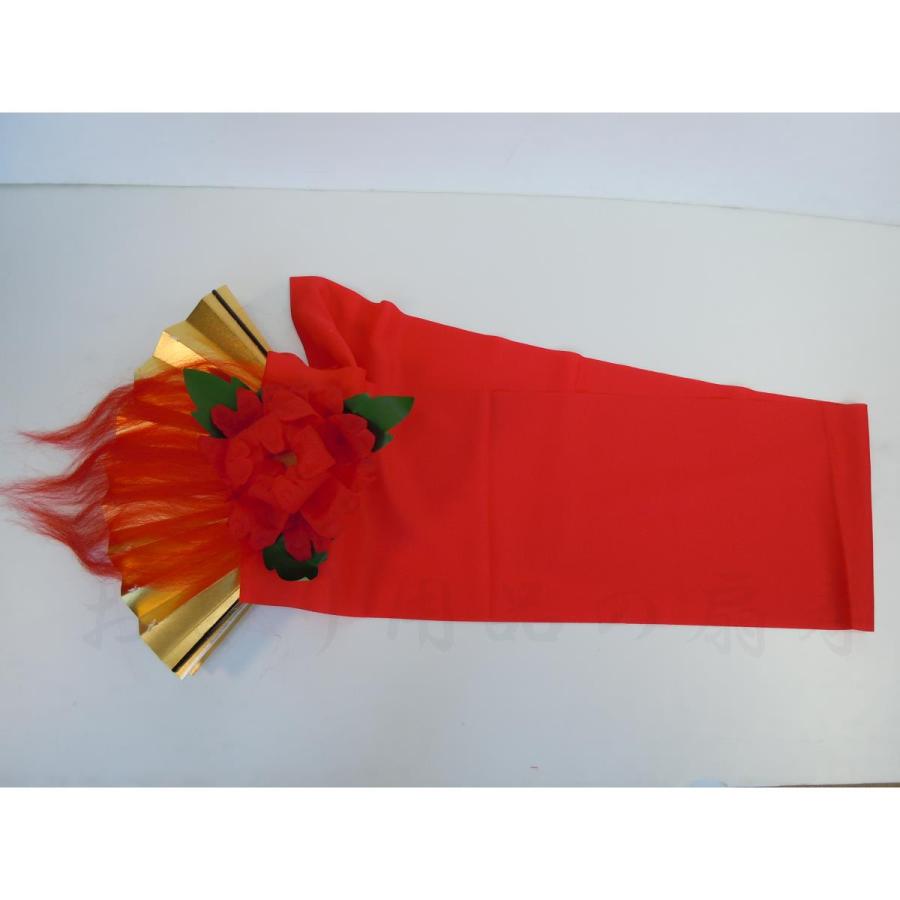 扇獅子 赤 日本舞踊小道具 牡丹獅子 : おどり用品の扇寿 Yahoo!店