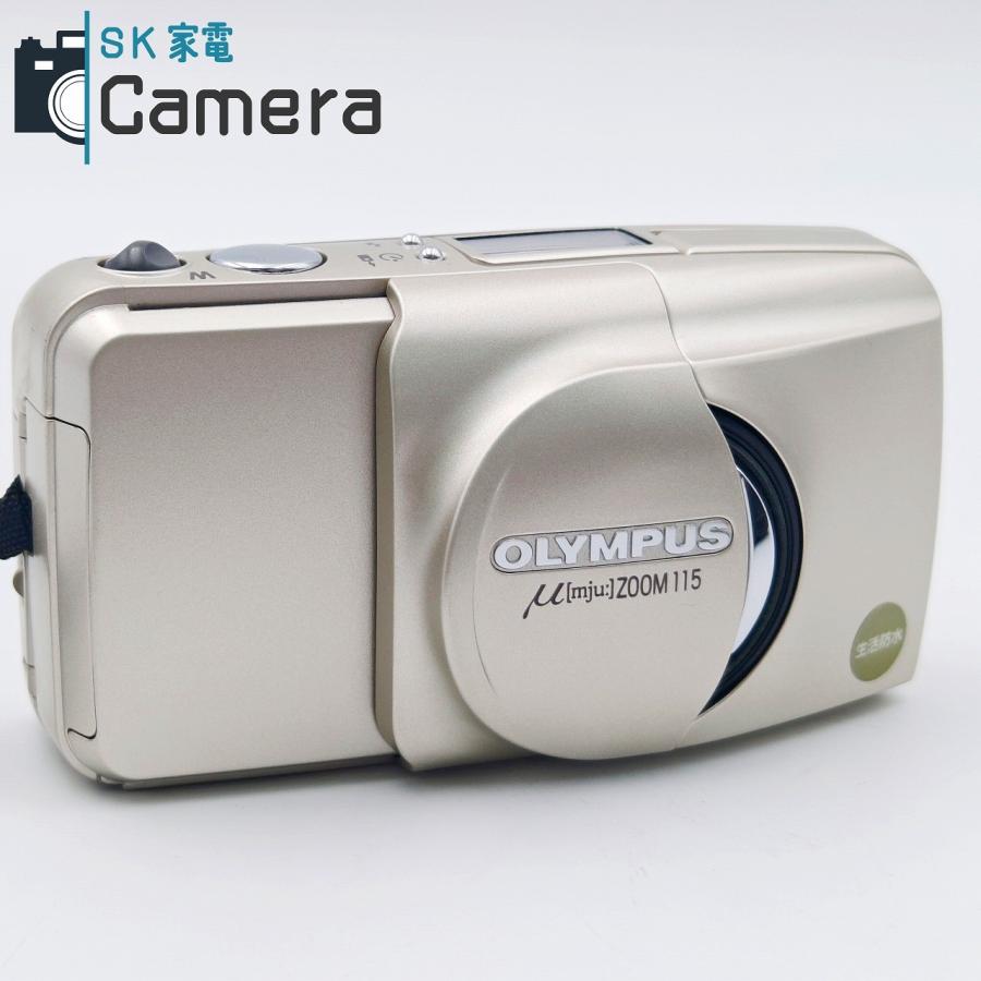 中古】 OLYMPUS μ [mju:] ZOOM 115 オリンパス ミュー コンパクト
