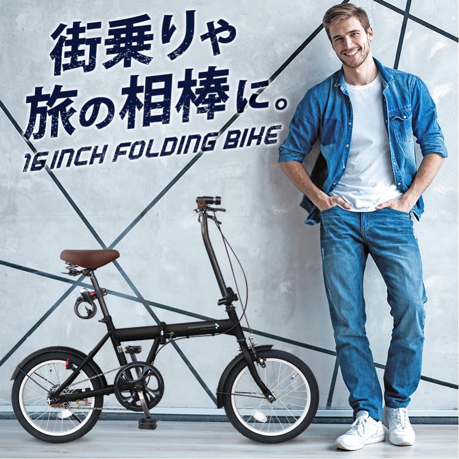 アイジュサイクル AIJYU CYCLE 折りたたみ自転車 16インチ 軽量