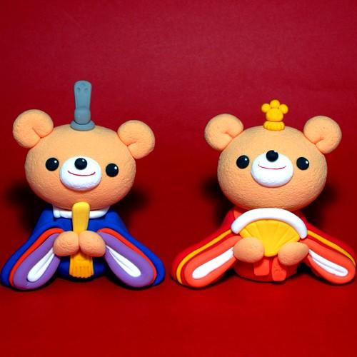 粘土 軽量粘土 天使のねんど・クレイマジック 工作キット くまちゃん