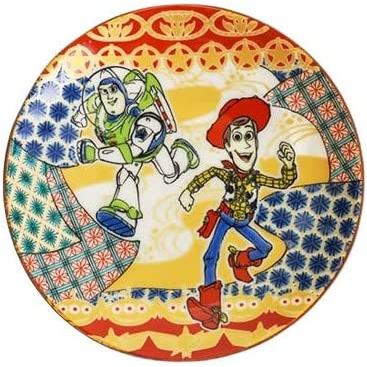 九谷焼 トイストーリー ウッディ＆バズ 小皿 ディズニーキャラクター