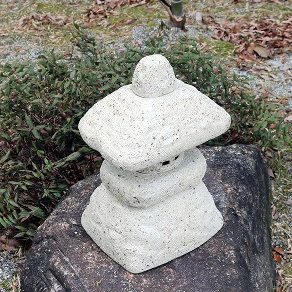 雪見灯籠 信楽焼 17号 雪見燈篭 灯籠 和風 トウロウ とうろう 陶器