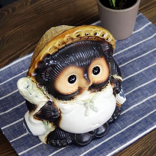 信楽焼 狸 陶器 たぬき タヌキ 開運 厄除け 商売繁盛 新築祝 開店祝