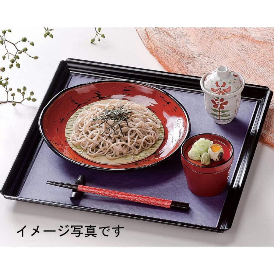 そば皿 小判せせらぎ皿 竹ス付 和食器 そばせいろ お蕎麦 ざるそば