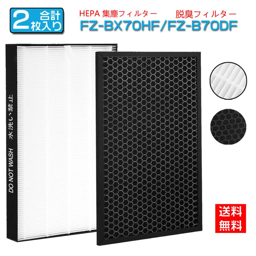 SHARP（シャープ） 空気洗浄機フィルター FZ-BX70HF fzbx70hf fz-b70df