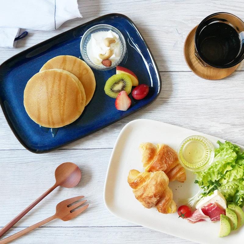 スクエアワンプレート 27cm 軽量食器 ie cafe プレート お皿 皿 食器