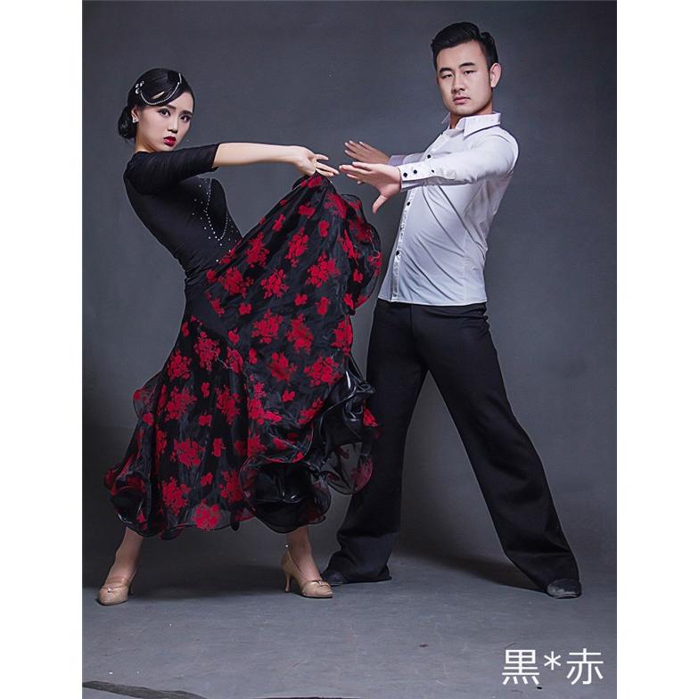 社交ダンススカート（単品） ダンス 衣装 社交ダンス スカートS~3XL