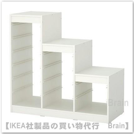 イケア（IKEA） TROFAST/トロファスト フレーム99x44x95 cm ホワイト
